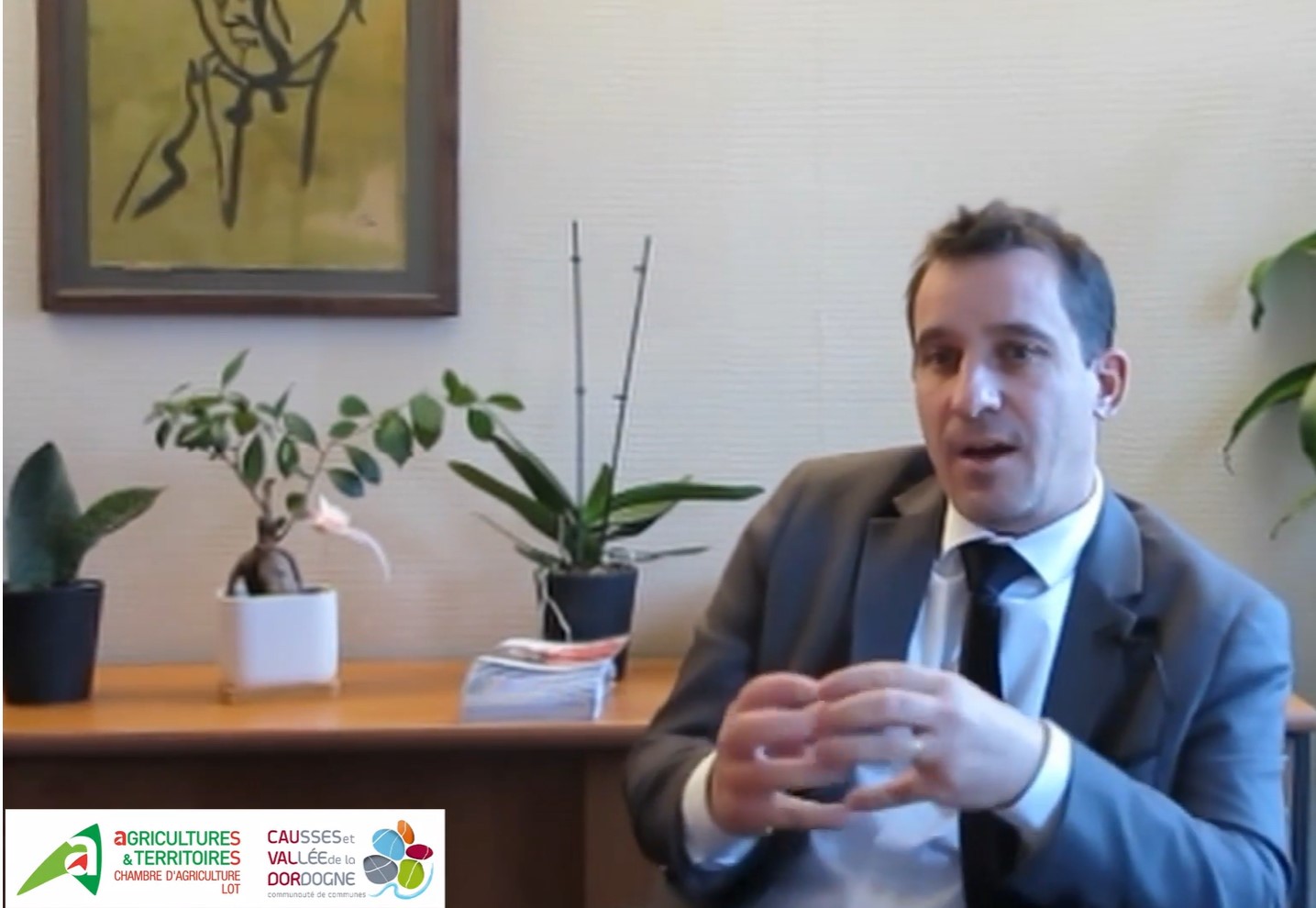Partenariat entre la Cauvaldor et la Chambre d&rsquo;agriculture du LOT&nbsp;: Le mot du Président
