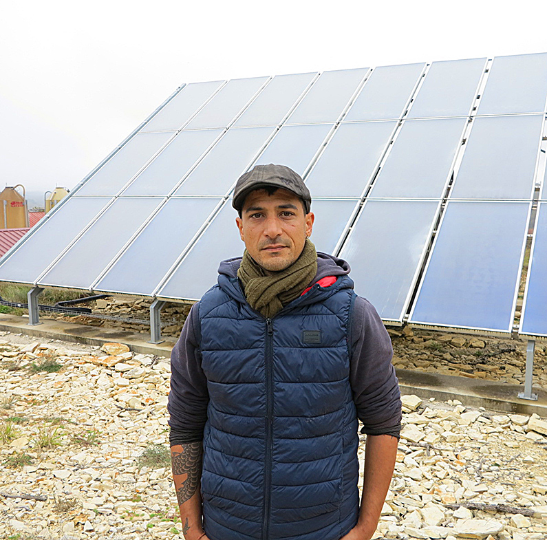 Elevage de veaux de boucherie Un chauffe-eau solaire pour réduire la facture énergétique
