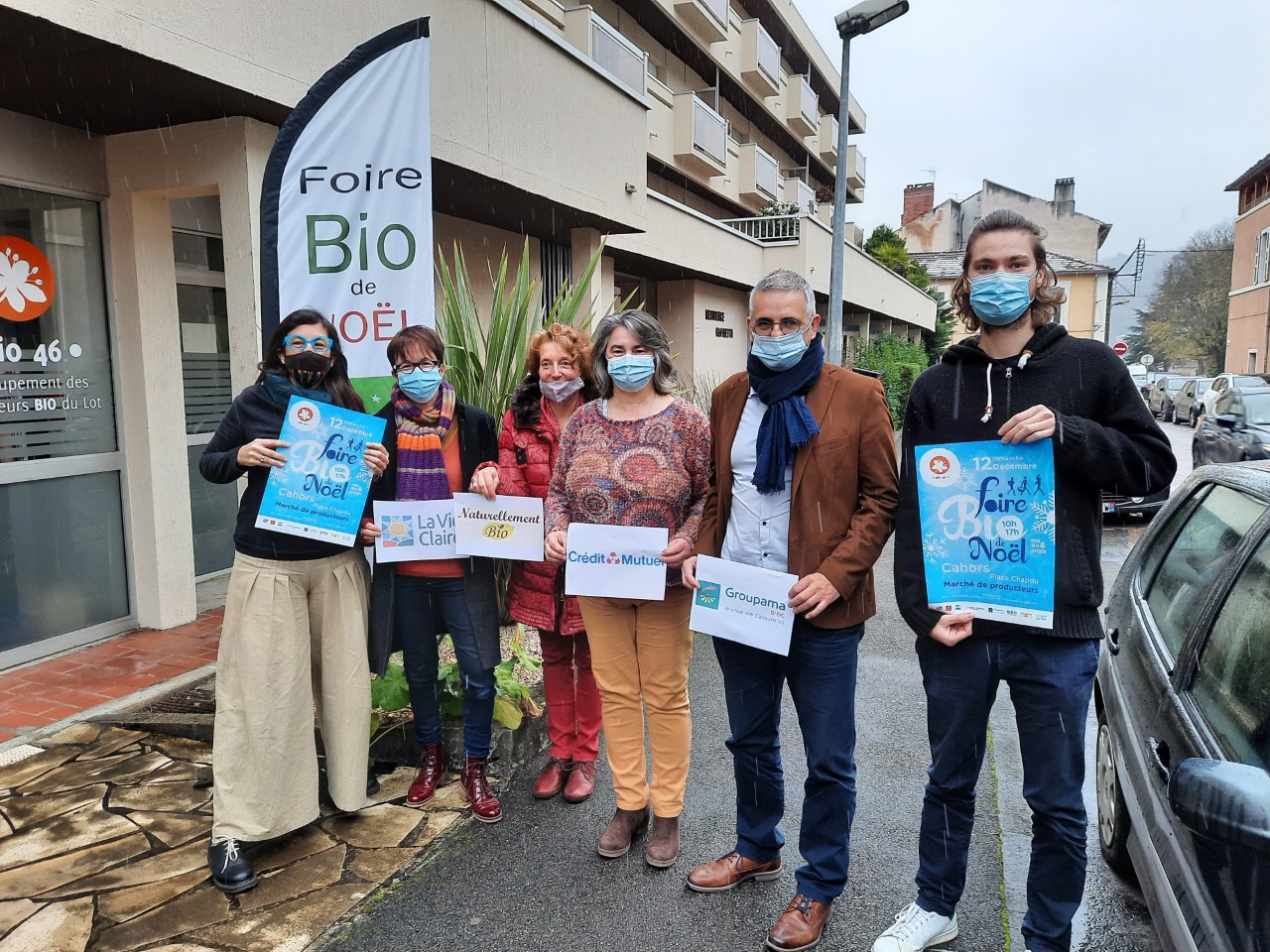 Conférence de Presse Foire Bio de Noël