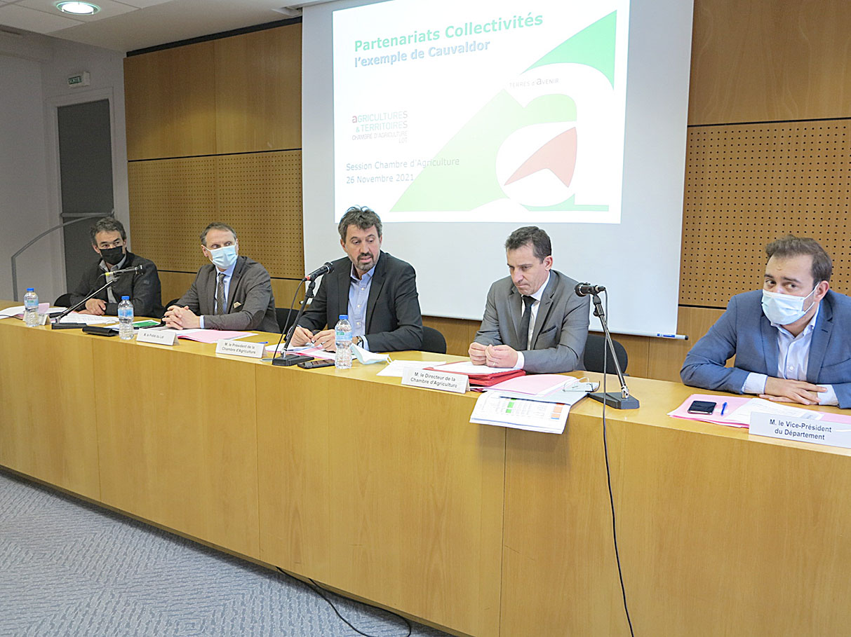 Chambre d’agriculture Des partenariats pour préparer l’avenir