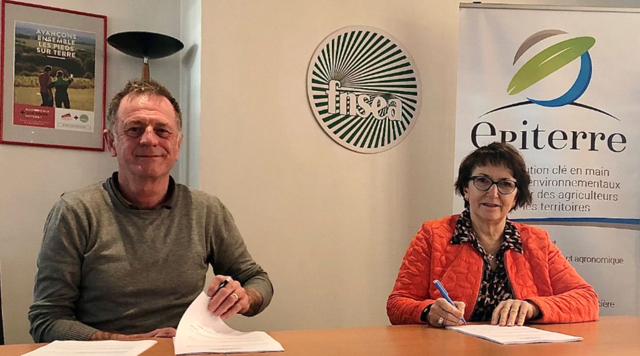Prestation de service environnemental La FNSEA  et Imagin’Rural s&rsquo;associent pour donner naissance  à la société épiterre