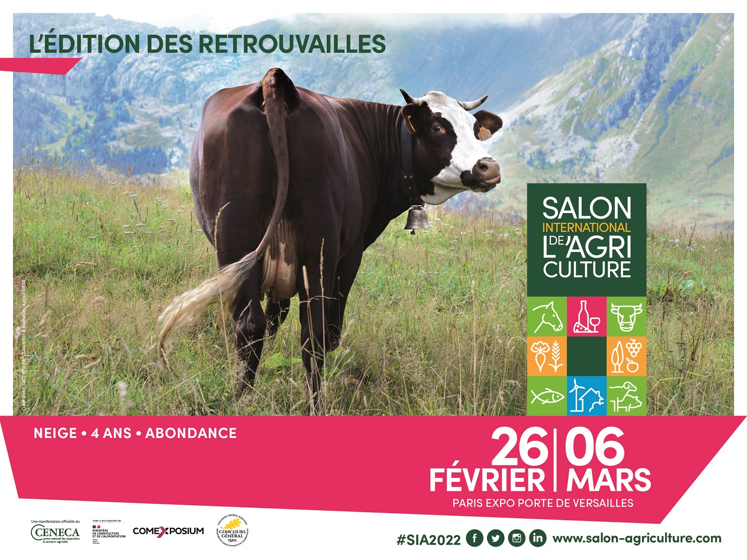 Salon de l&rsquo;agriculture Paris du samedi 26 février au dimanche 6 mars