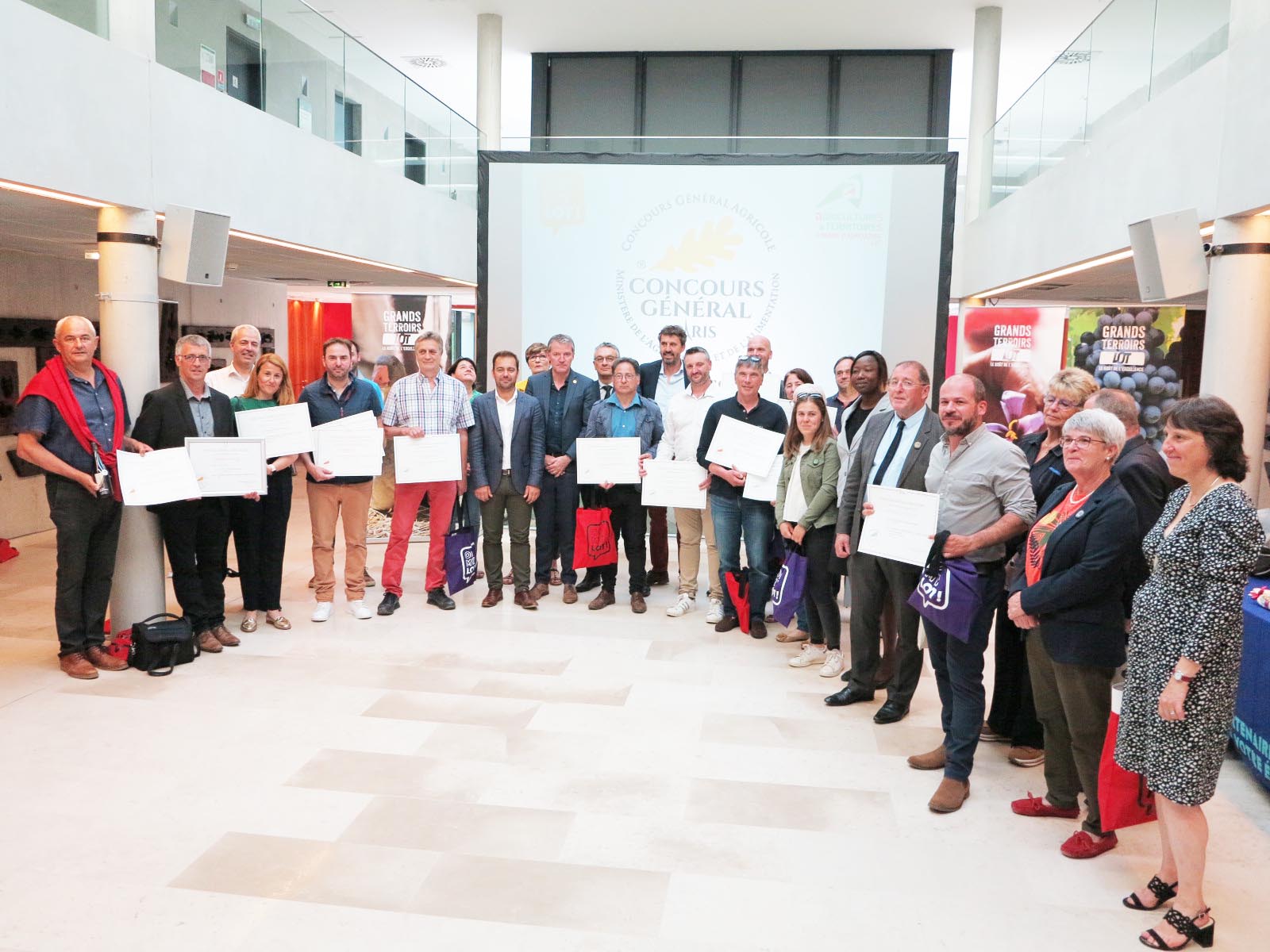 Concours Général Agricole Les lauréats 2022 félicités