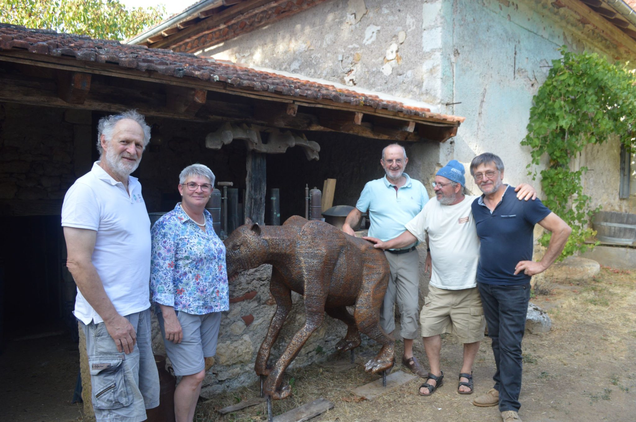 Mon village, mon fossile : des créatures préhistoriques s’installent dans les villages