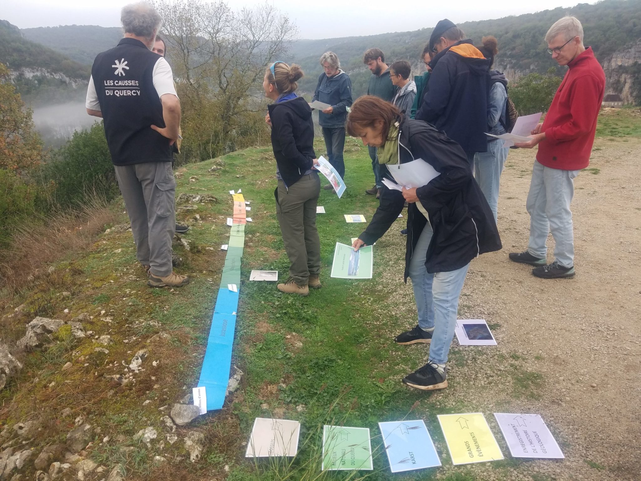 Formation Les Mondes disparus : le Géoparc mondial Unesco des Causses du Quercy en action&nbsp;!