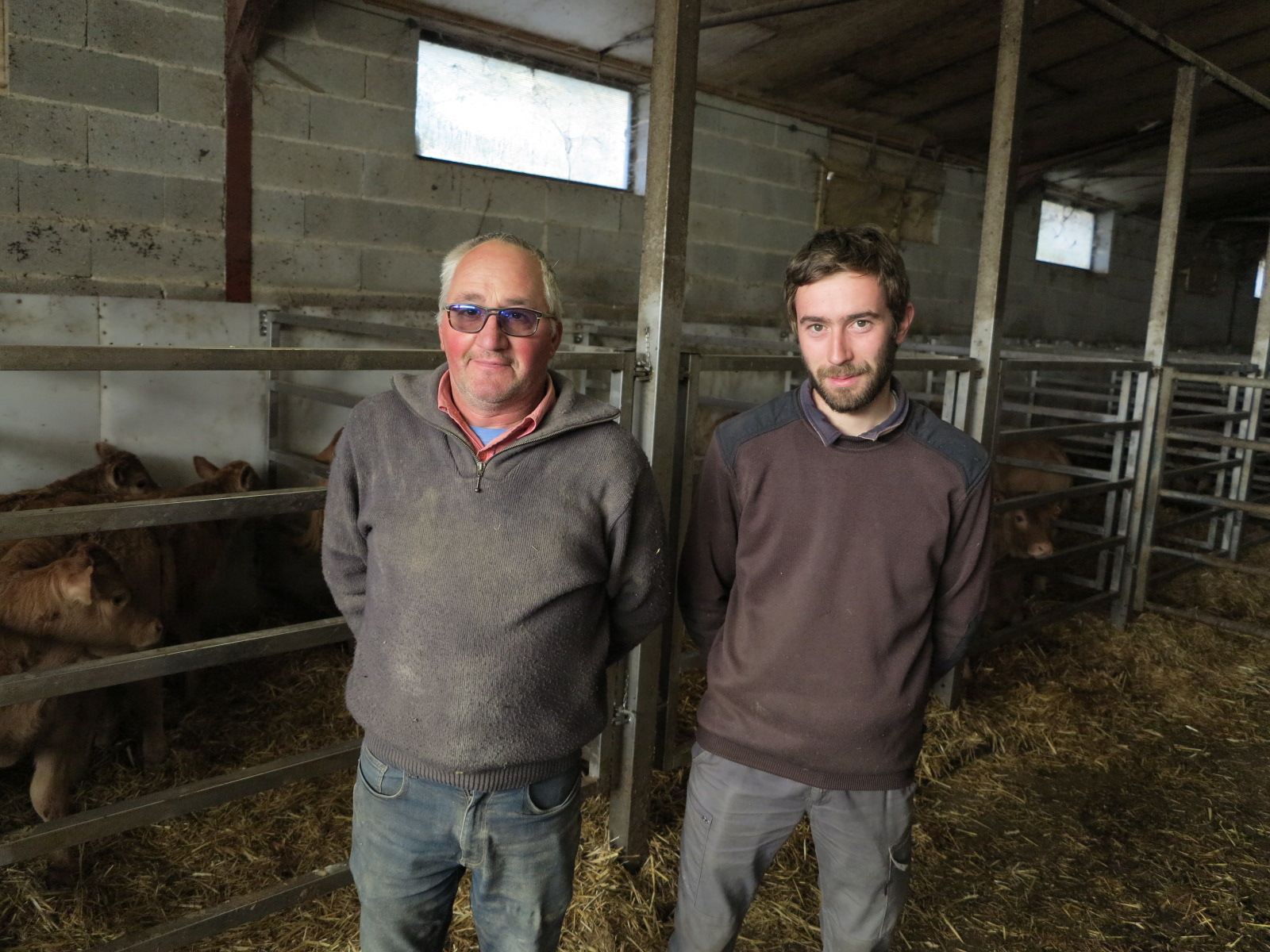 Jeune éleveur de veaux sous la mère&nbsp;: Benoît Lafage croît à cette production