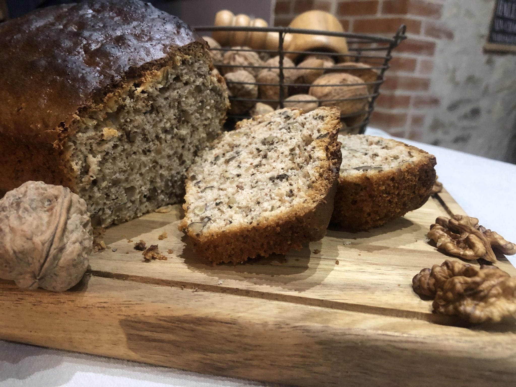 Le coin des recettes&nbsp;: Cake aux noix