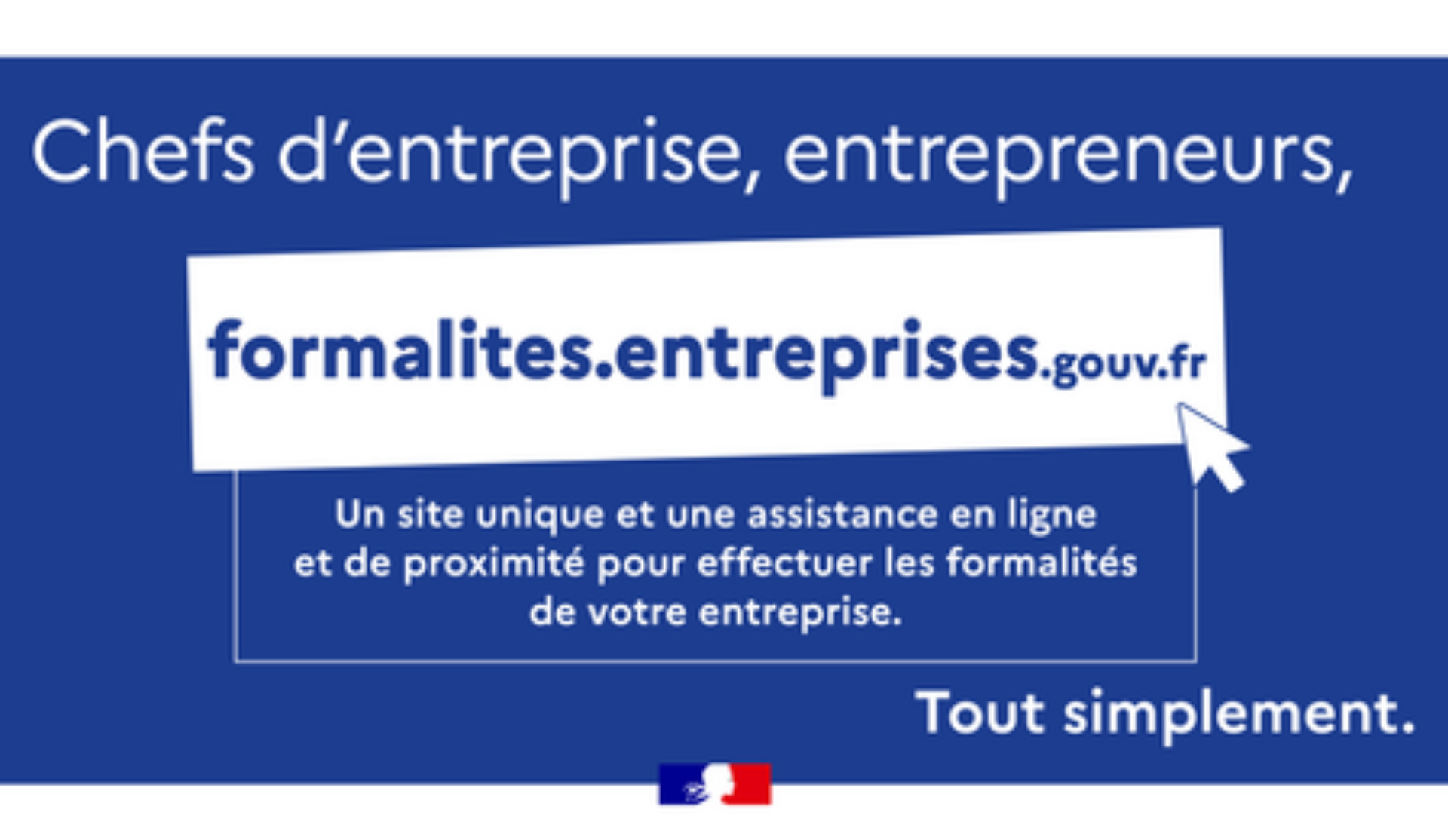 Fermeture des Centres des Formalités des Entreprises le 31/12/2022