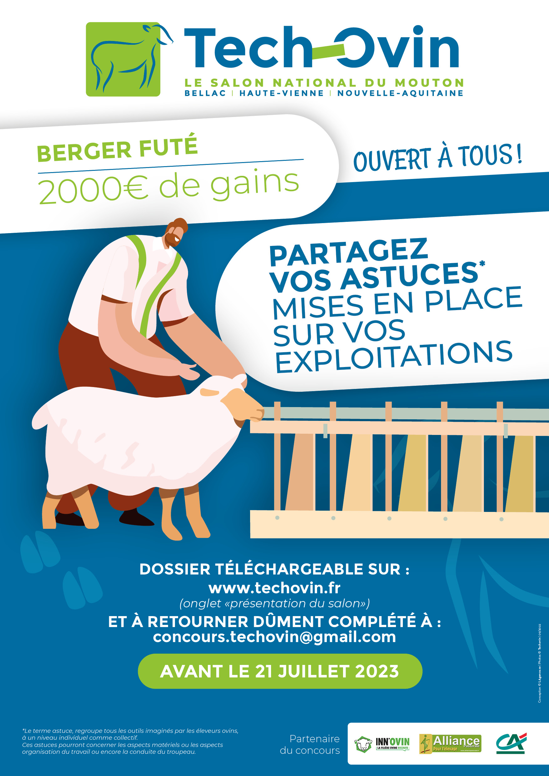 Gagnez 1000 € au concours du Berger Futé