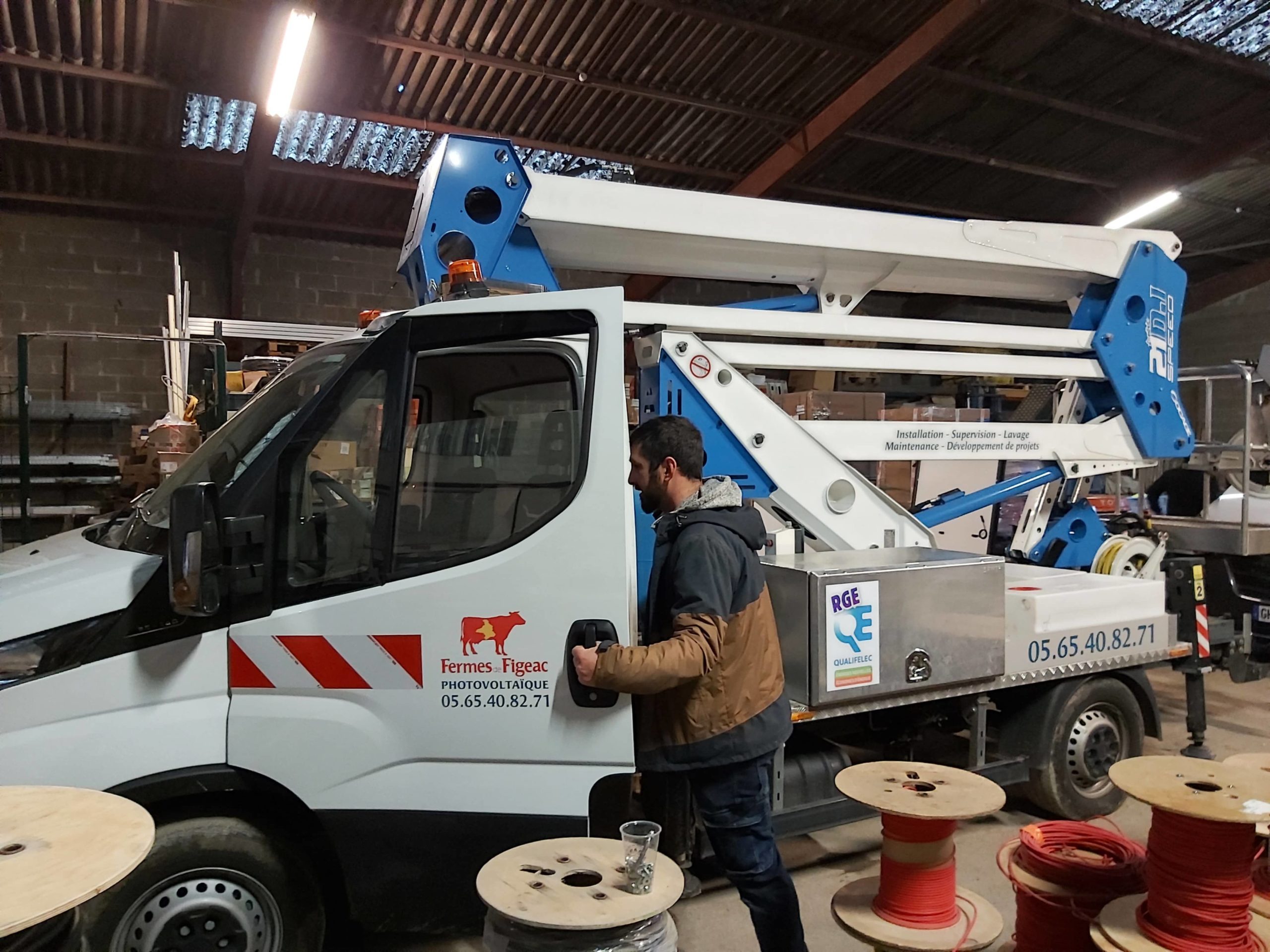 Un nouveau site dédié pour le service photovoltaïque Fermes de Figeac