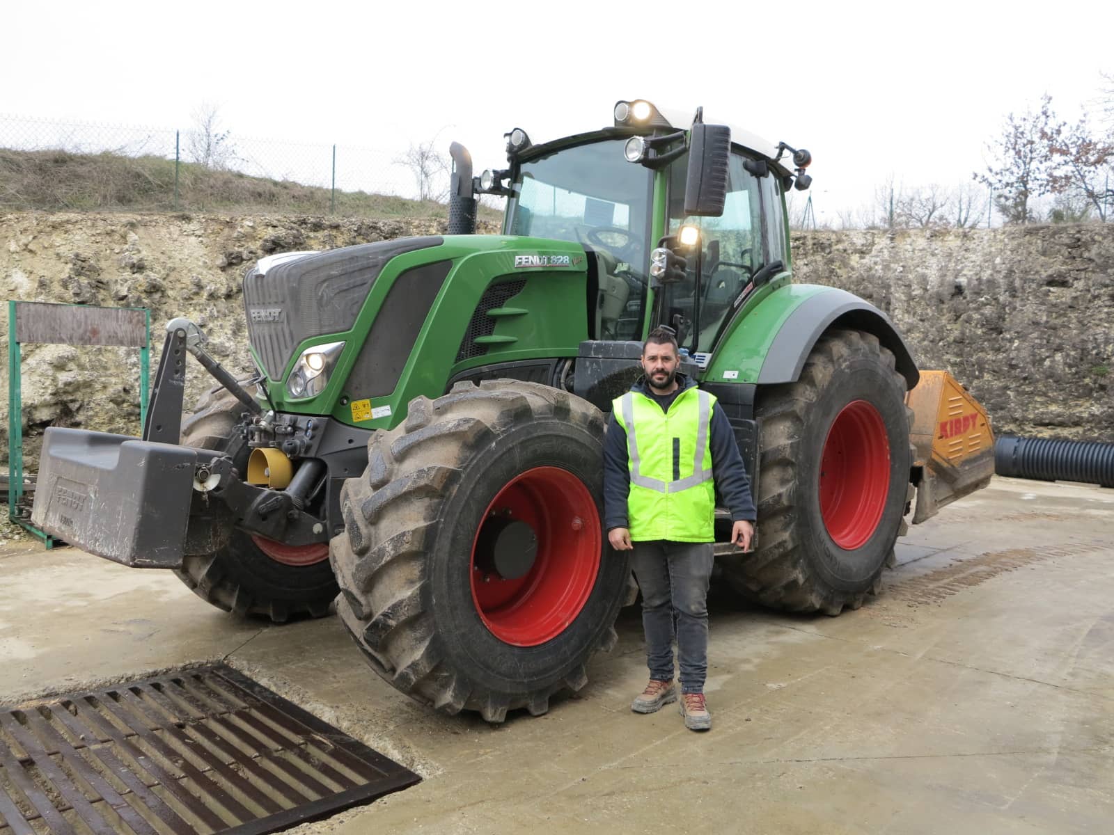 Travaux publics&nbsp;: Robustesse et fiabilité des tracteurs Fendt