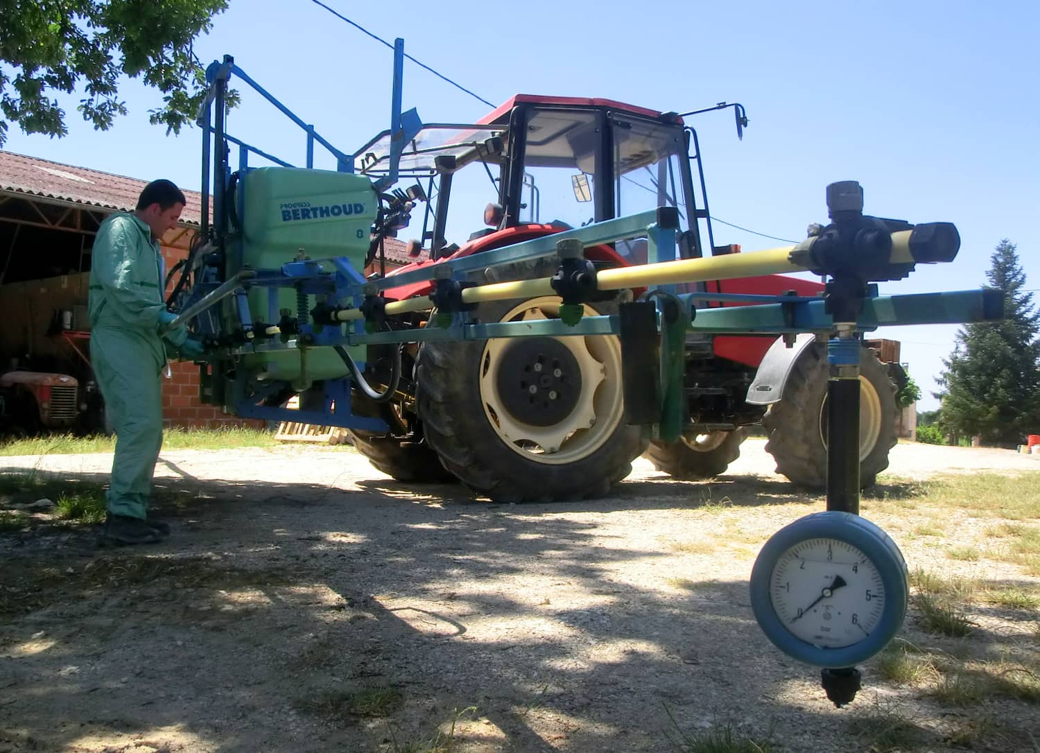 Contrôle des pulvérisateurs