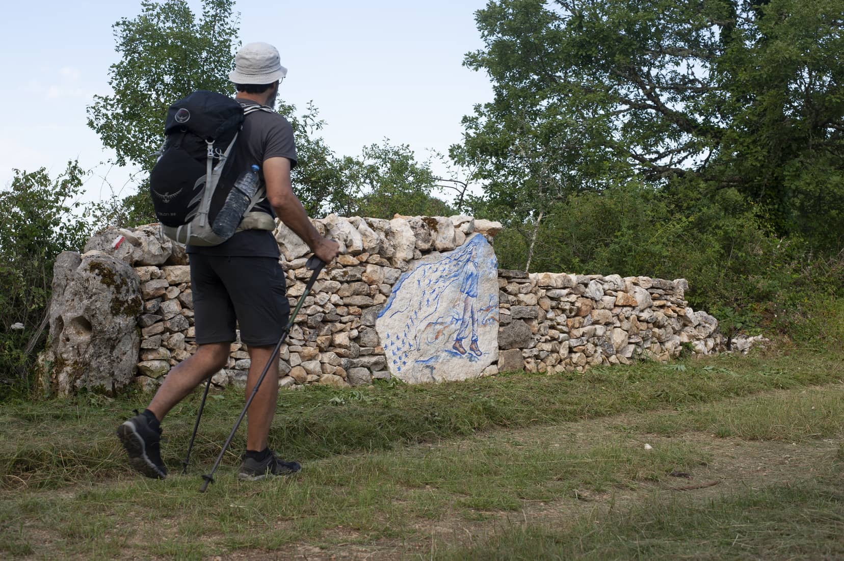 Vernissage et balade dessinée au gîte Ecoasis