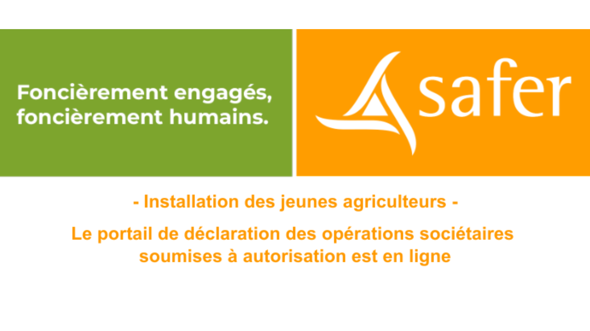 Le portail de déclaration des opérations sociétaires soumises à autorisation est en ligne&nbsp;!
