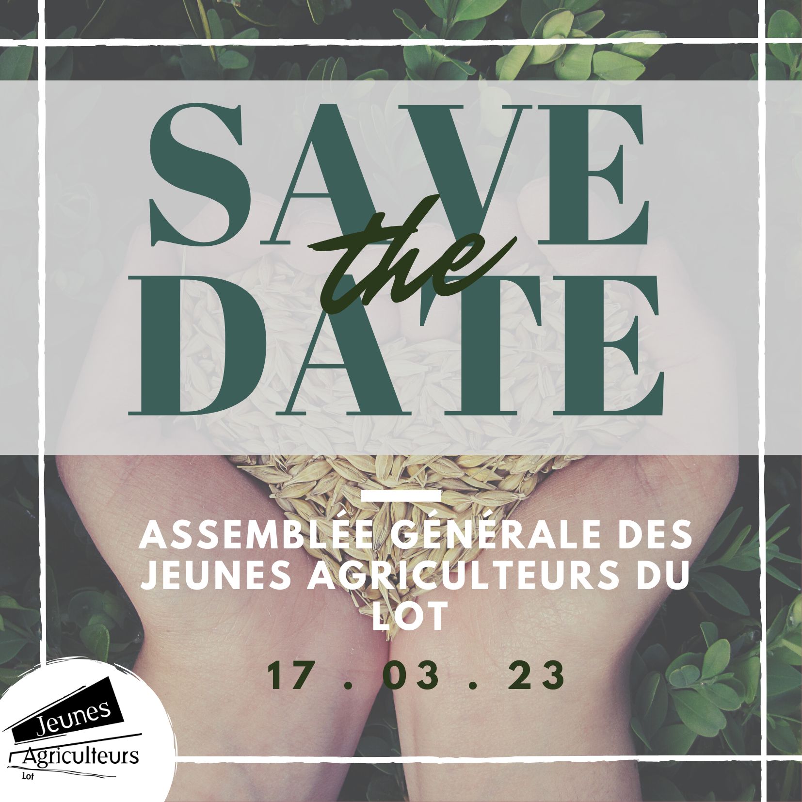 JA&nbsp;: Assemblée générale Vendredi 17 mars à Durbans