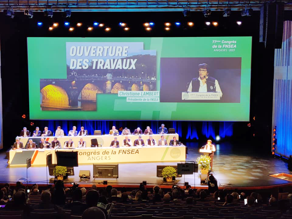 77e congrès de la FNSEA&nbsp;: Entreprendre en Agriculture&nbsp;: notre projet, notre futur&nbsp;!