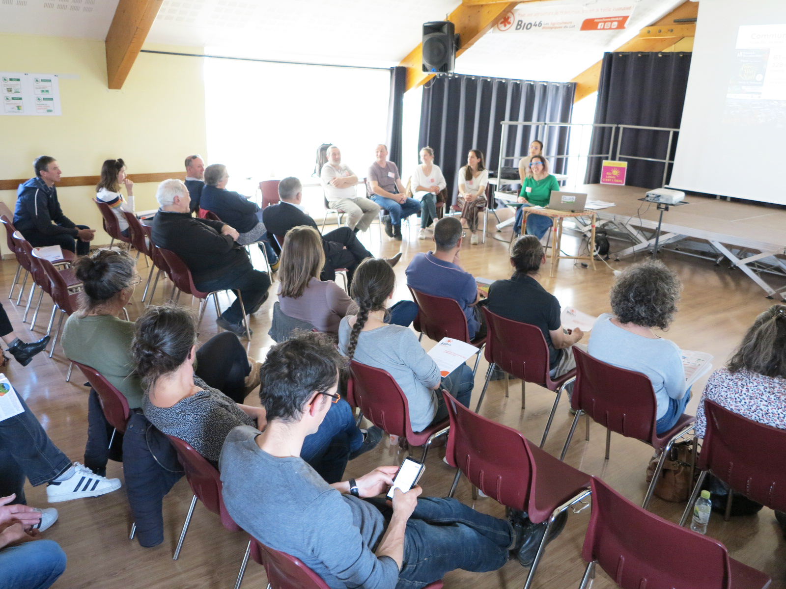 Bio 46&nbsp;: Maintenir la dynamique collective de la bio