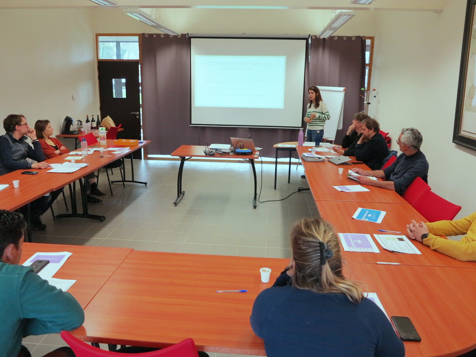 Anglars-Juillac&nbsp;: Les vignerons se forment à l’hygiène de la cave