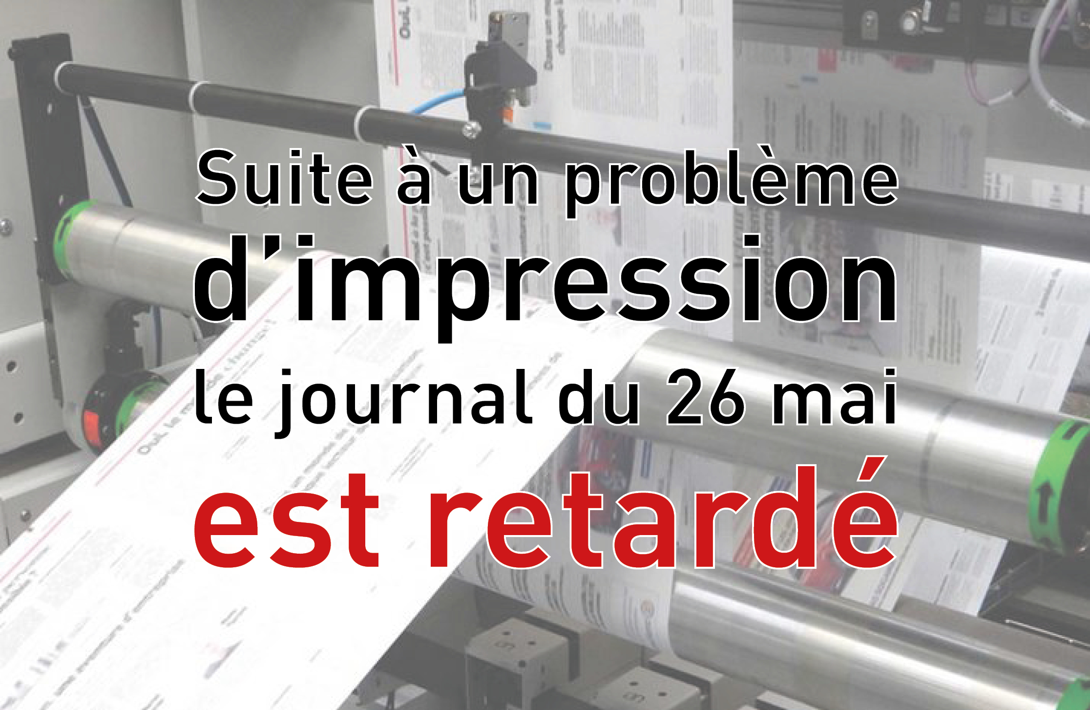 La livraison est retardé