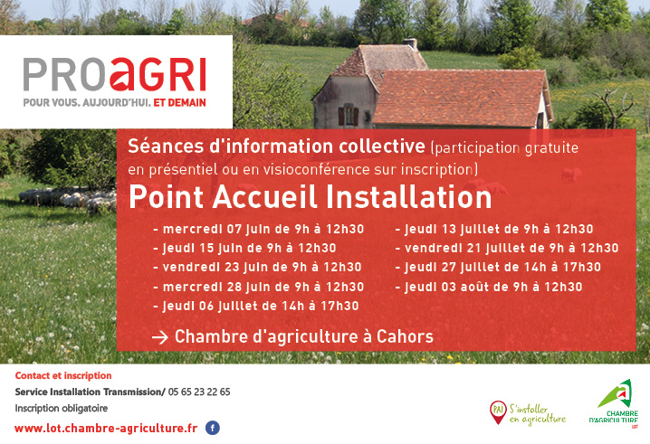 Séances d&rsquo;information collective&nbsp;: Point d&rsquo;accueil installation