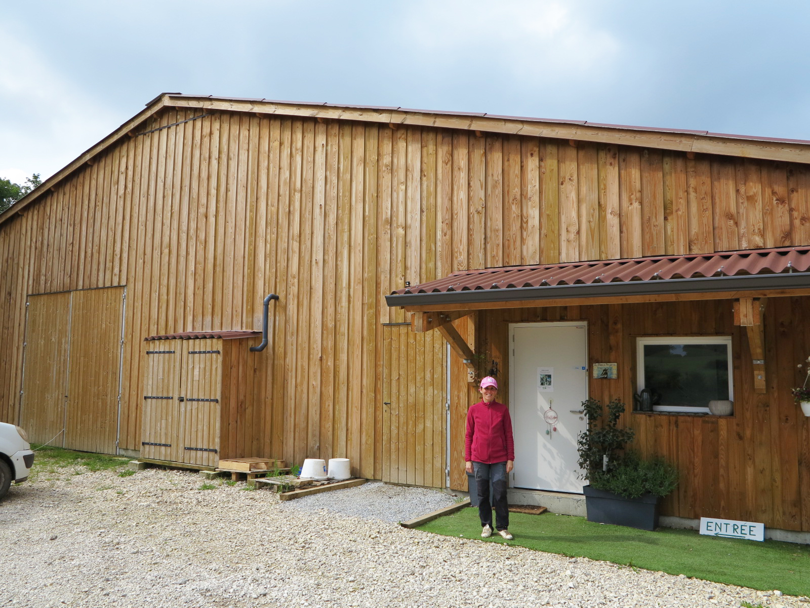Montfaucon&nbsp;: Une chèvrerie bois très fonctionnelle