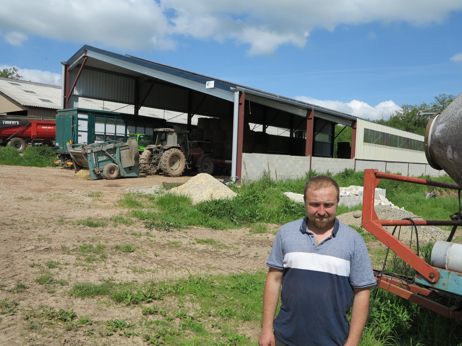 Bâtiment de stockage avec toiture photovoltaïque&nbsp;: La société Triangle très opérationnelle