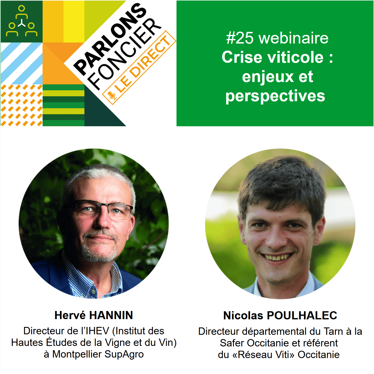 Parlons Foncier – le direct – 21 septembre&nbsp;: Crise viticole