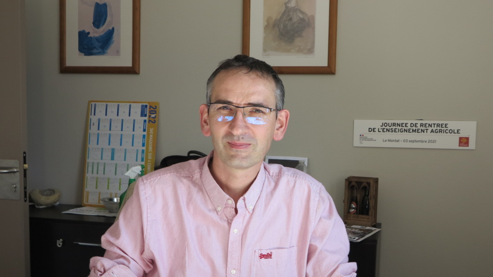 Lycée des territoires du Montat&nbsp;: Un nouveau directeur, Christophe FRAISSE