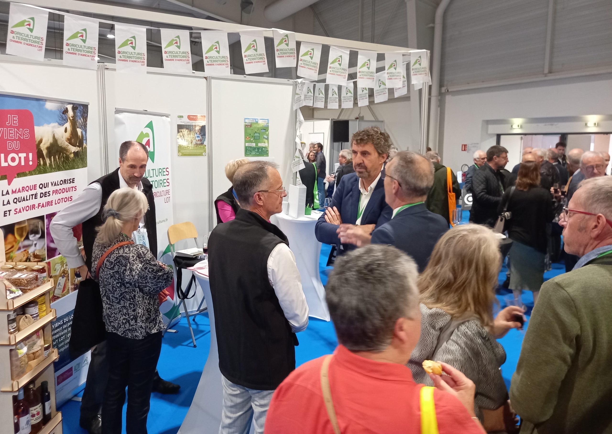 Salon des Maires&nbsp;: La Chambre d’agriculture tenait un stand