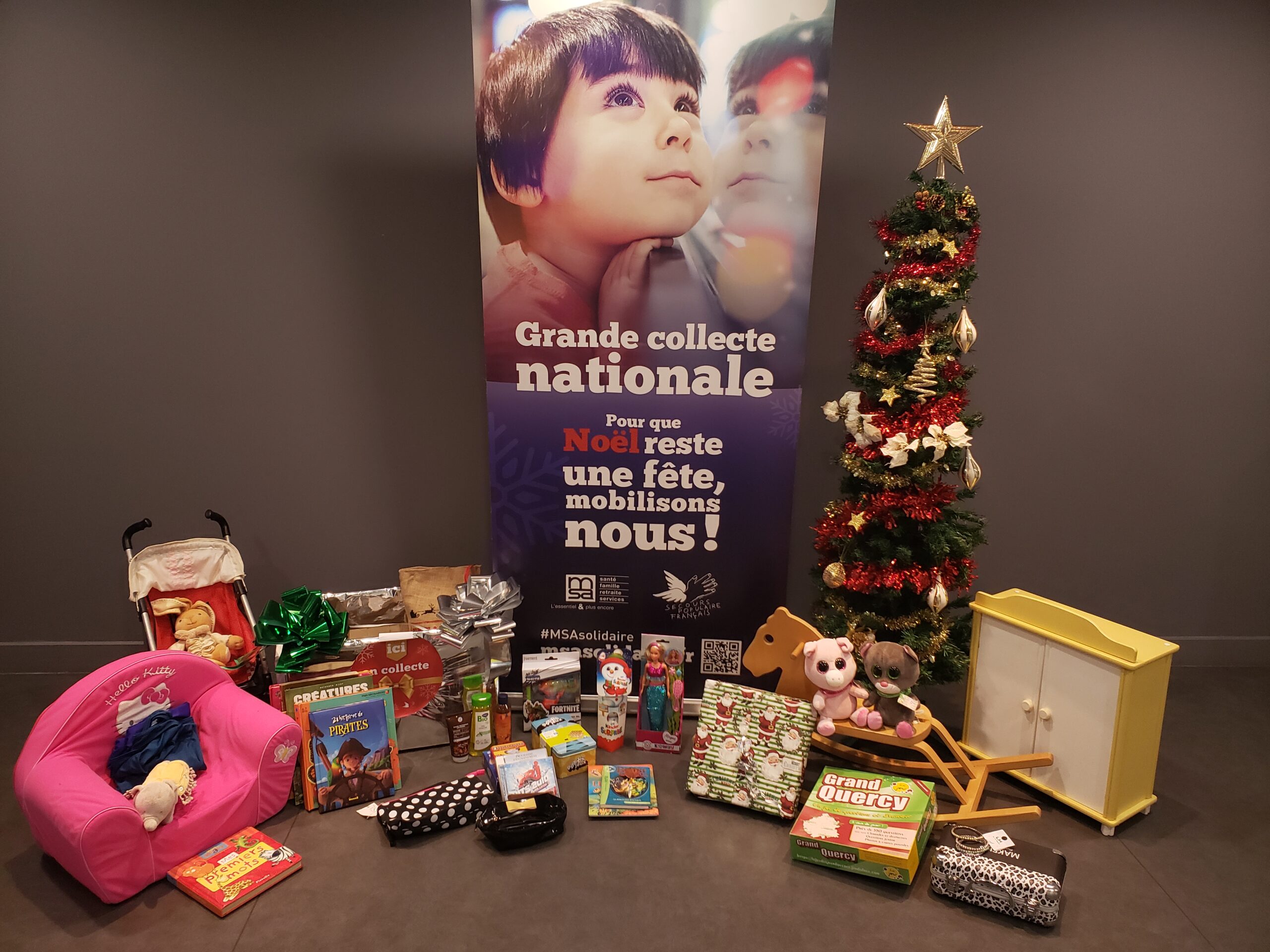 MSA&nbsp;: Mobilisés pour un Noël solidaire