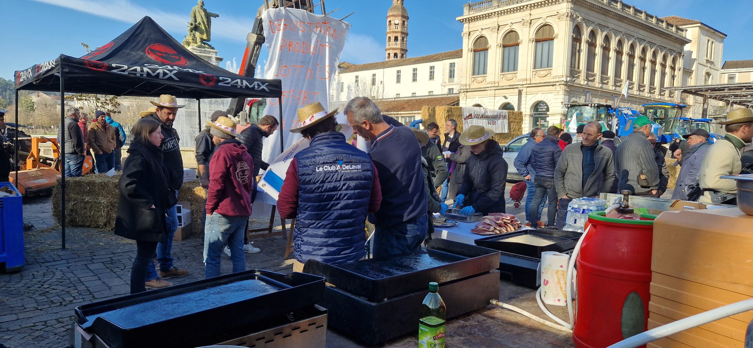 Opération séduction des agriculteurs Lotois