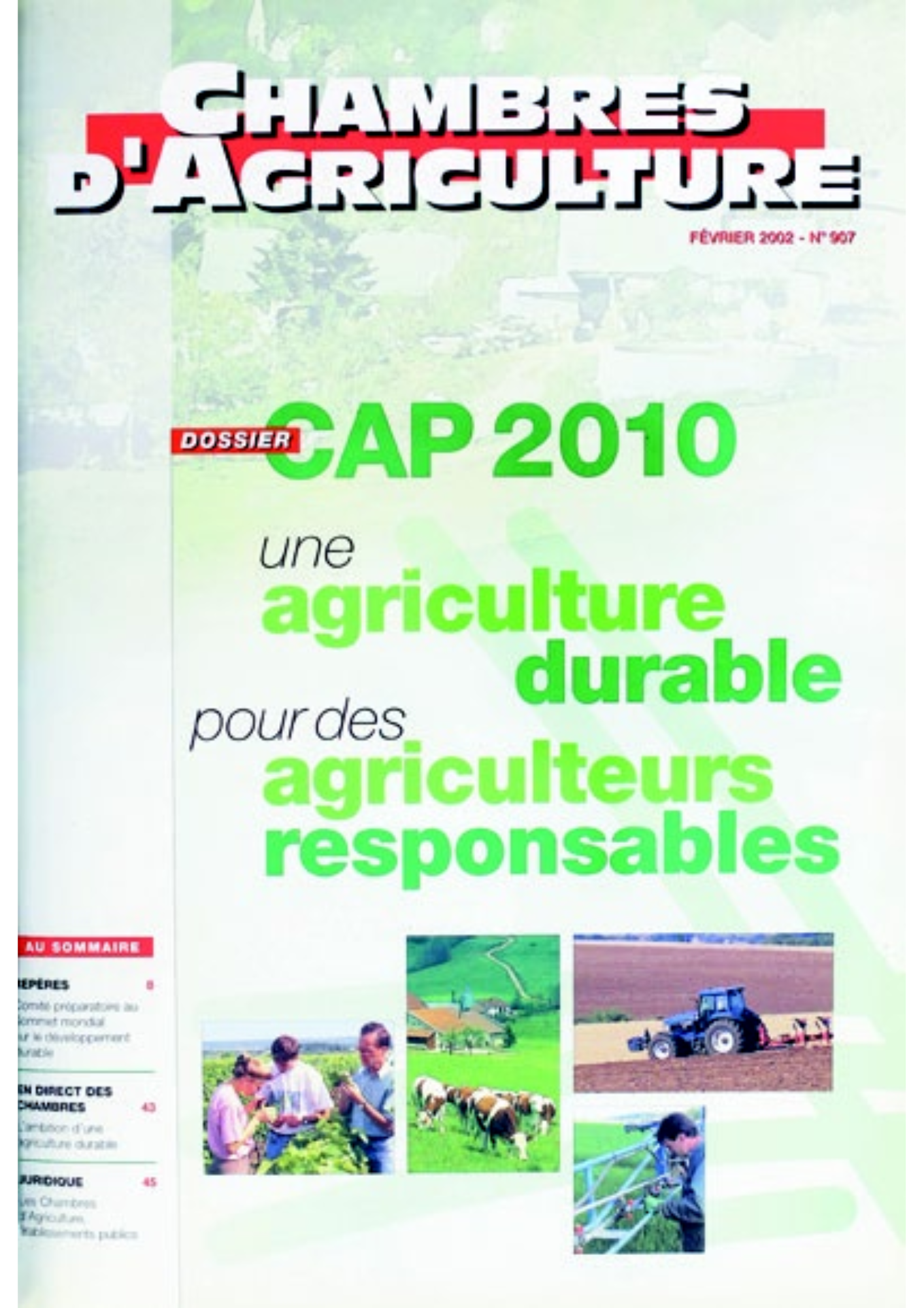 2001 à 2024&nbsp;: les Chambres d’agriculture contribuent à bâtir l’agriculture du XXIe siècle