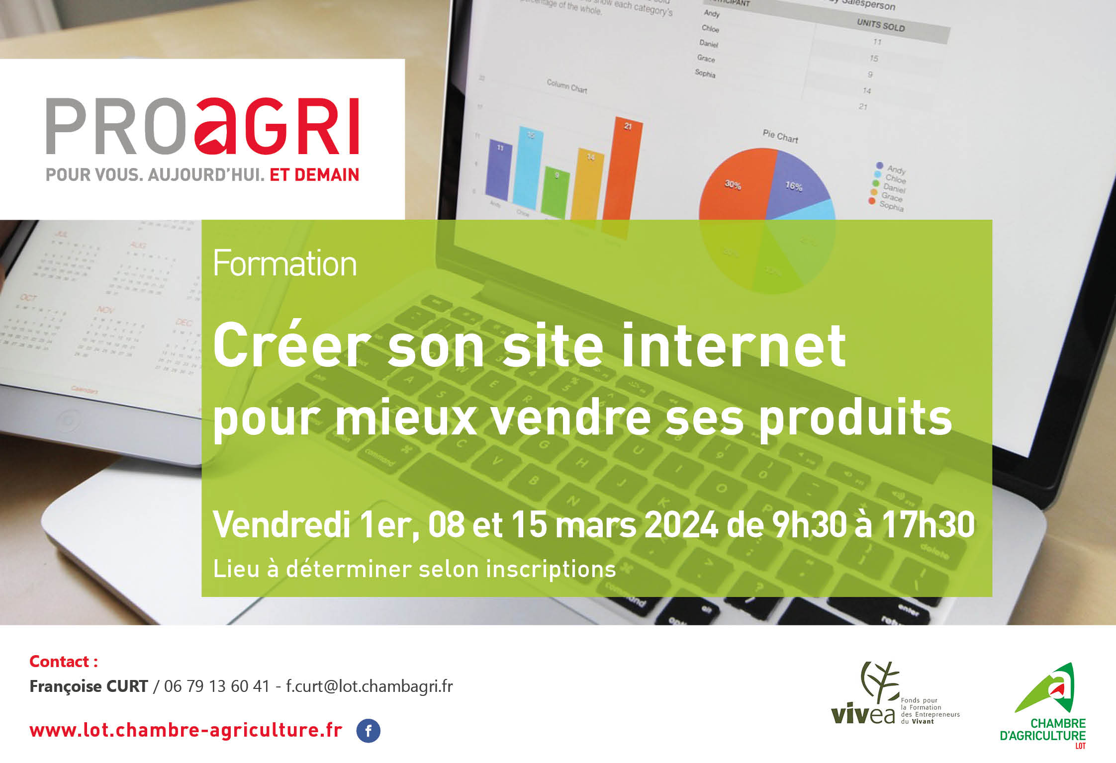 [FORMATION] Créer son site internet pour mieux vendre ses produits