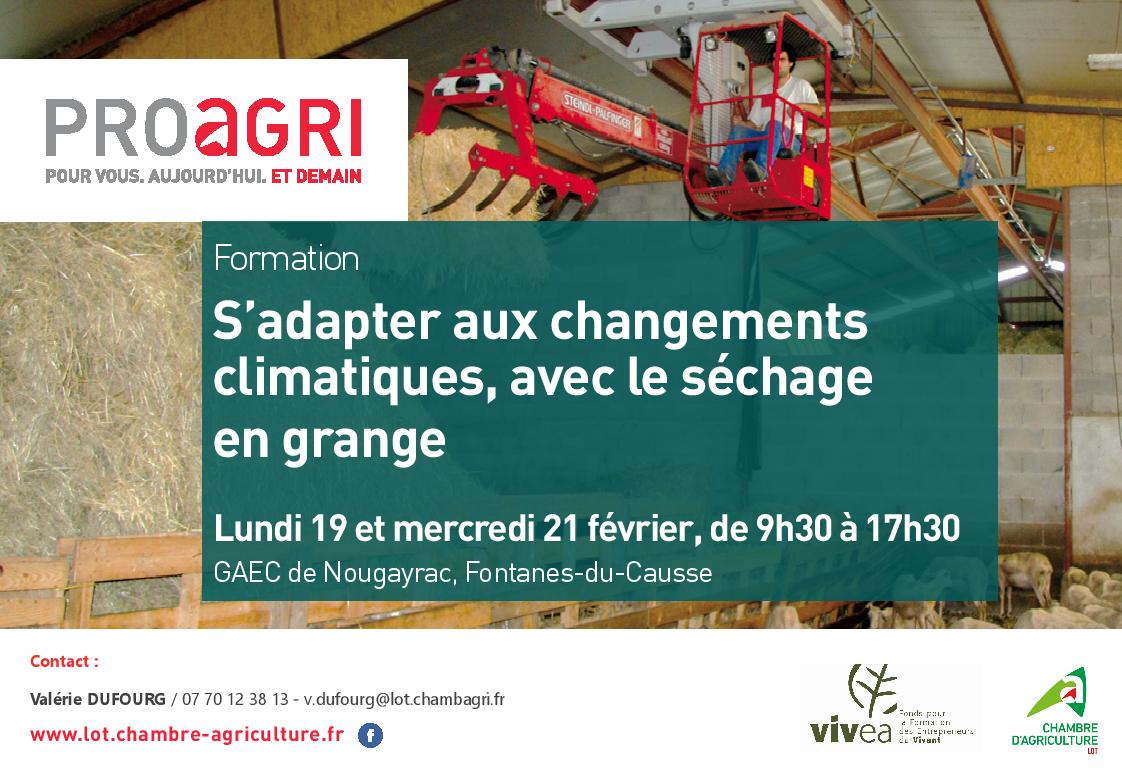 [Formation] Séchage en grange les 19 et 21 février