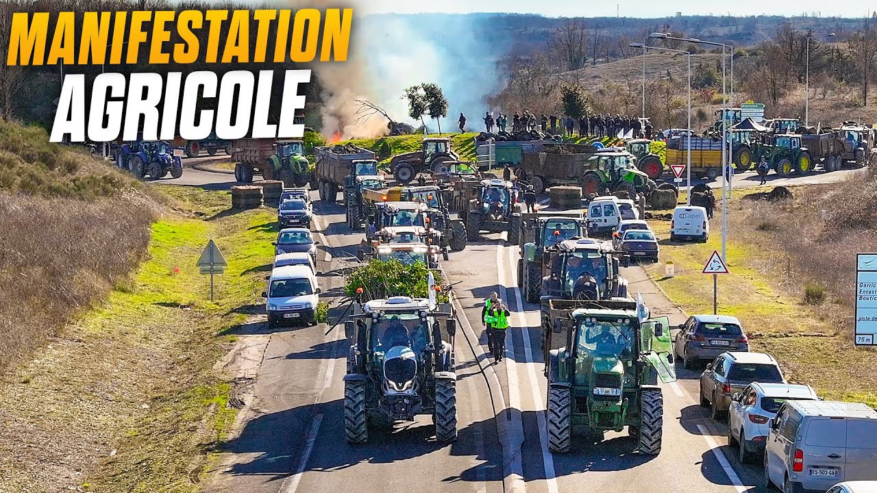 [VIDEO] Manifestation à Cahors&nbsp;: Les Agriculteurs Protestent avec Énergie