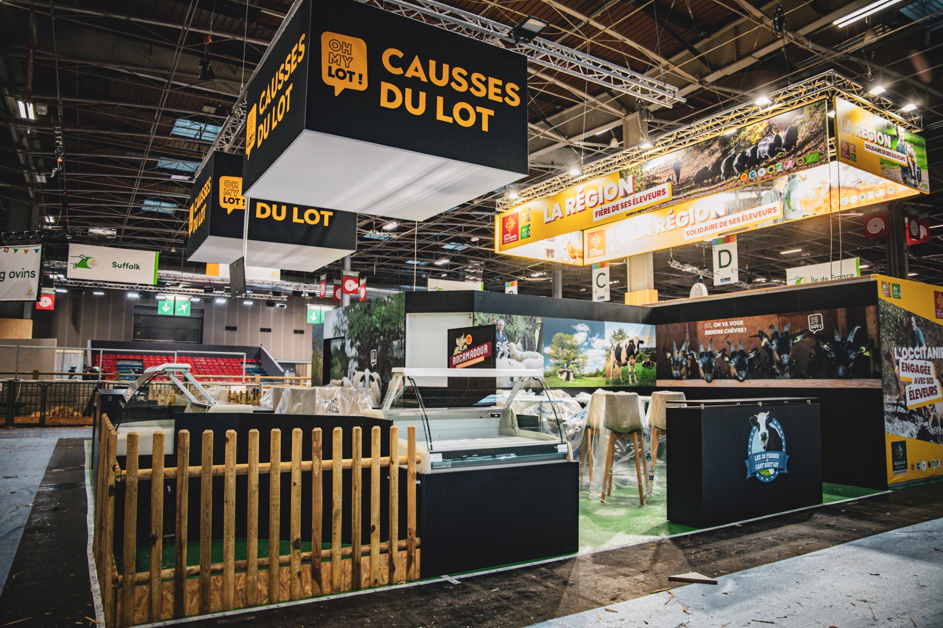Salon de l&rsquo;agriculture&nbsp;: Stand CAUSSES DU LOT