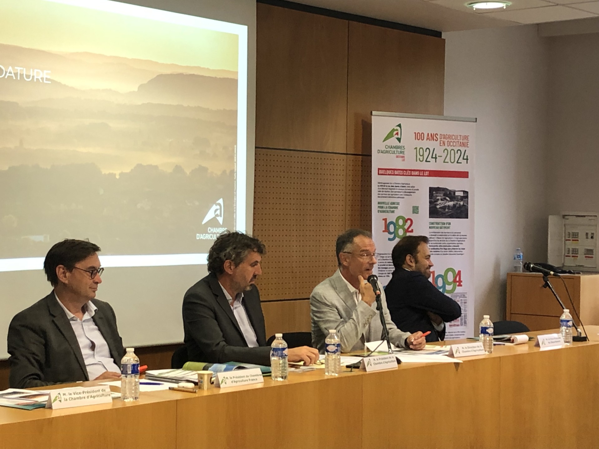 La Chambre d&rsquo;agriculture du Lot accueille Sébastien Windsor