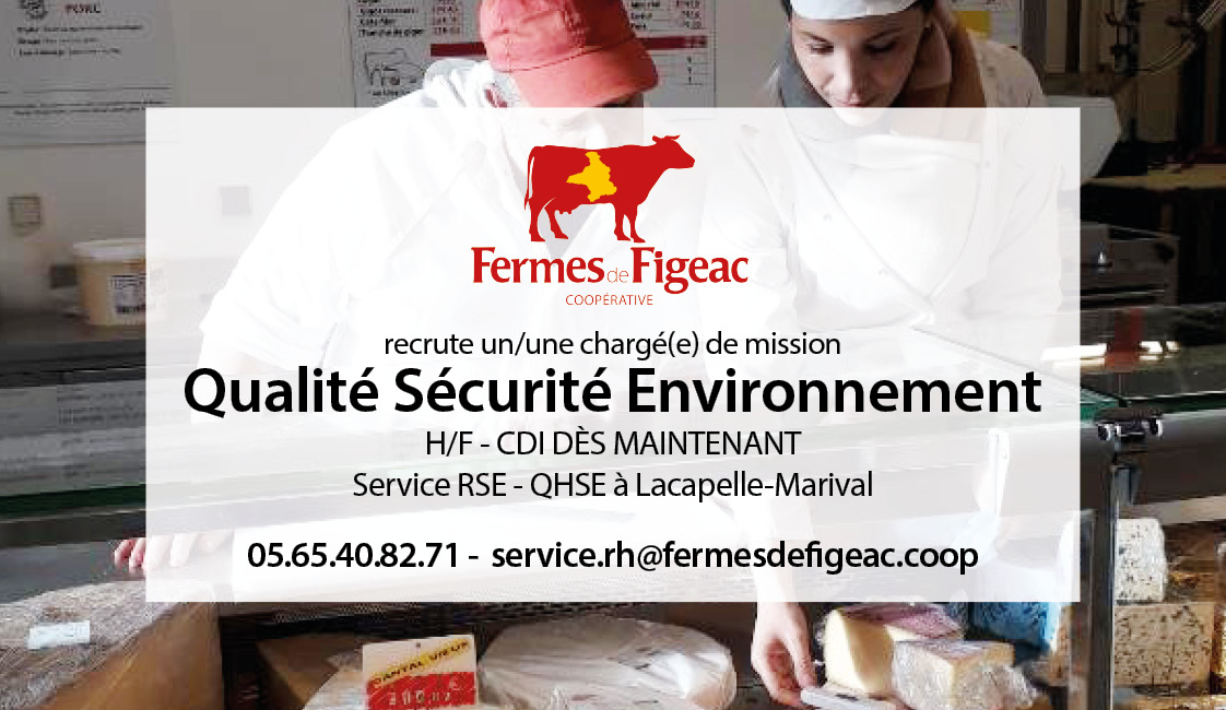 Ferme De Figeac&nbsp;: Offre d’emploi