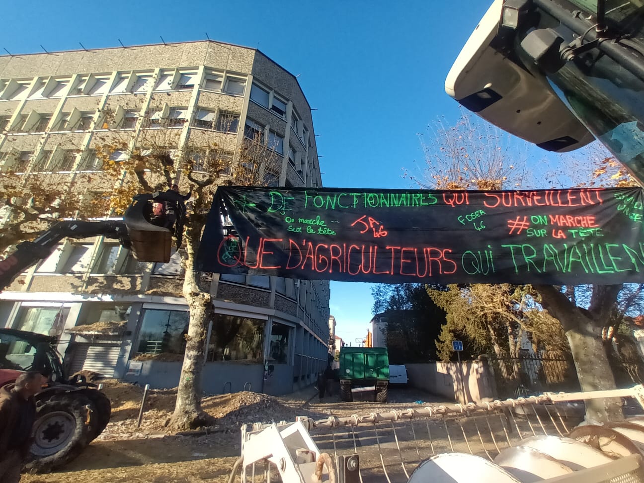 Manifestations agricoles dans le Lot&nbsp;: la FDSEA et les JA mobilisés pour la simplification