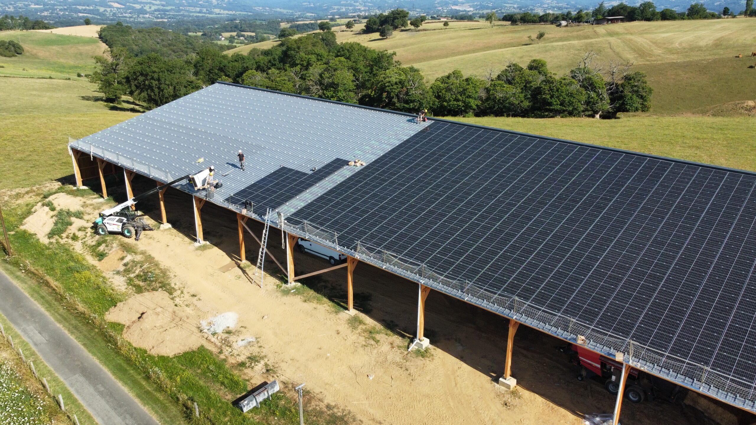 Fermes de Figeac&nbsp;: L’intégralité des métiers du photovoltaïque  à Lacapelle-Marival