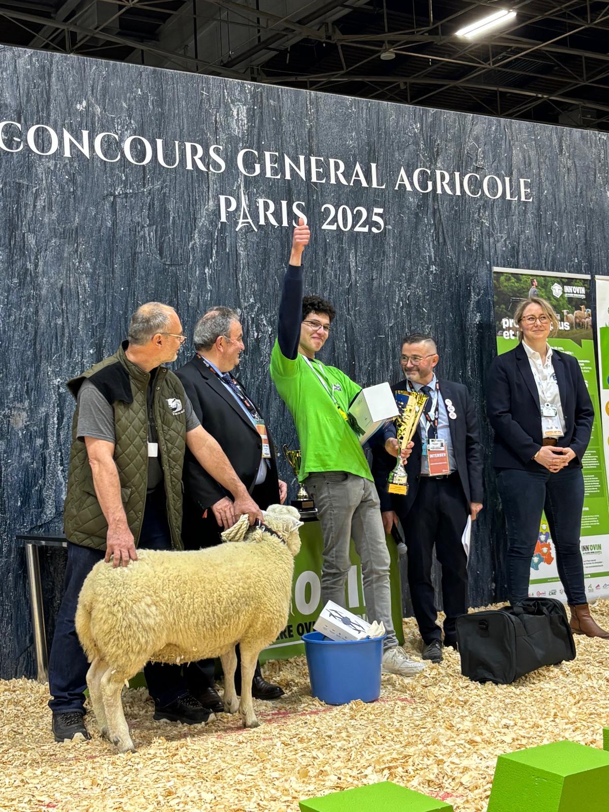 Salon de l’Agriculture&nbsp;: Ovinpiades