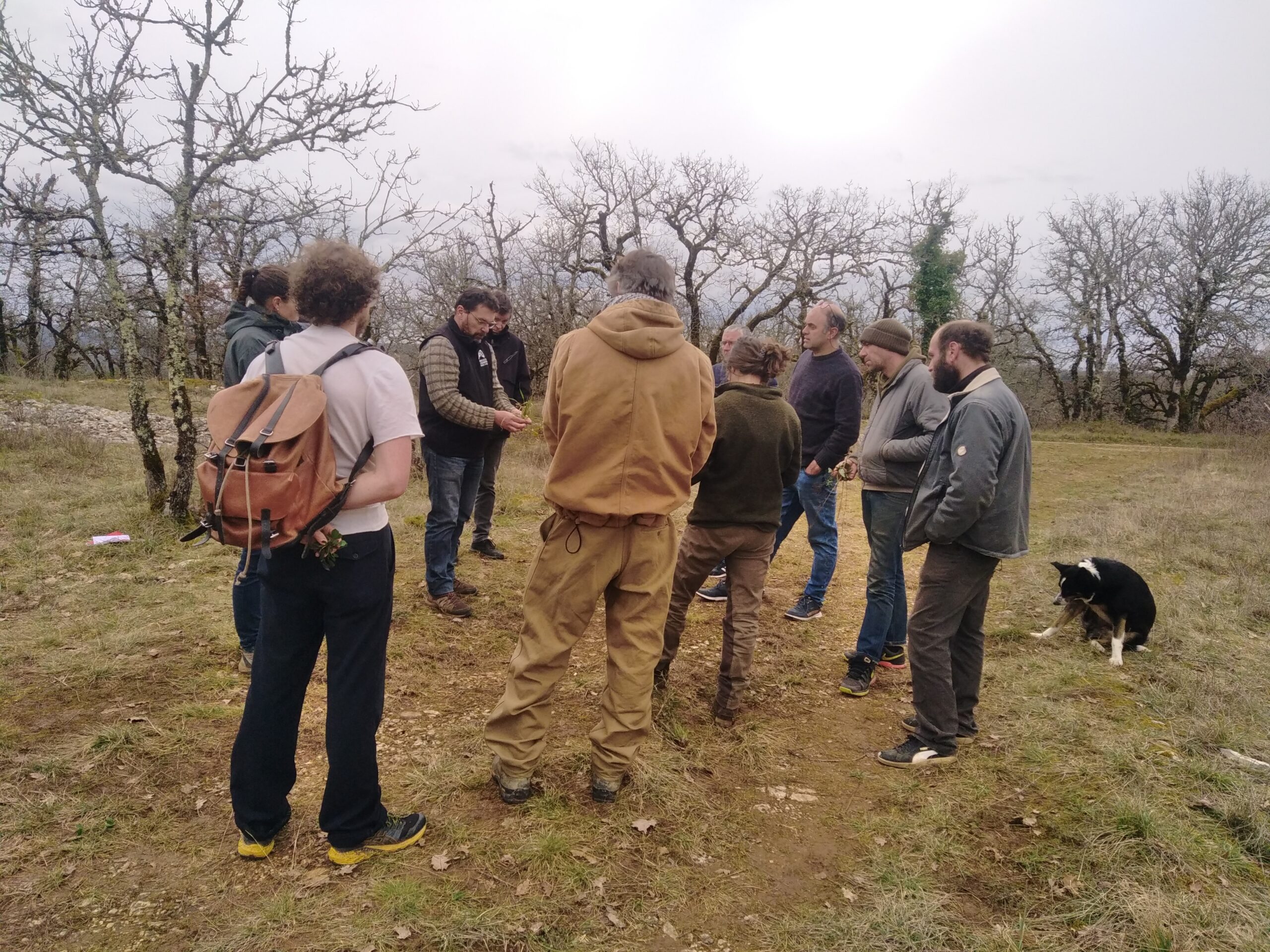 Les agriculteurs participent à la formation « Milieux agro-pastoraux »