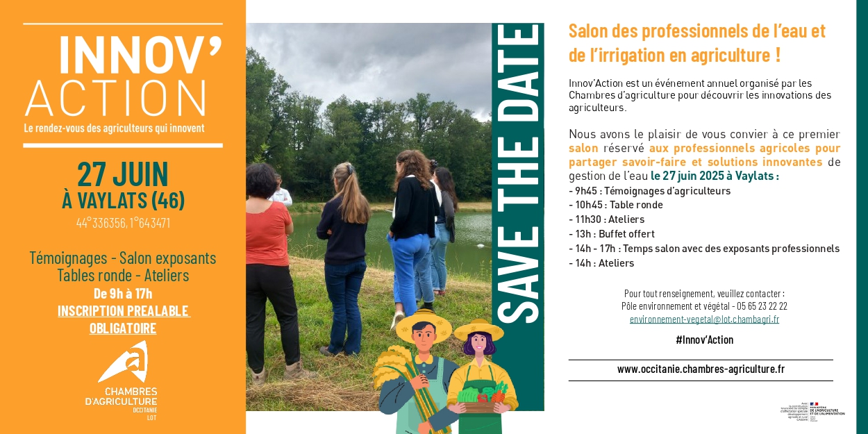 J-2 avant Innov’Action Eau & Irrigation à Vaylats (46)&nbsp;!