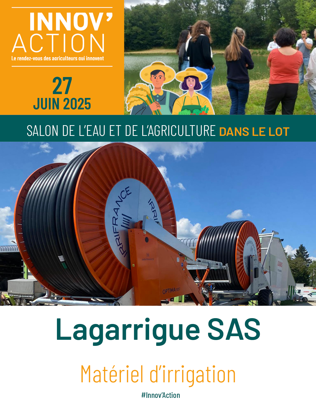 J-4 avant le Salon de l’Eau & de l’Irrigation à Vaylats