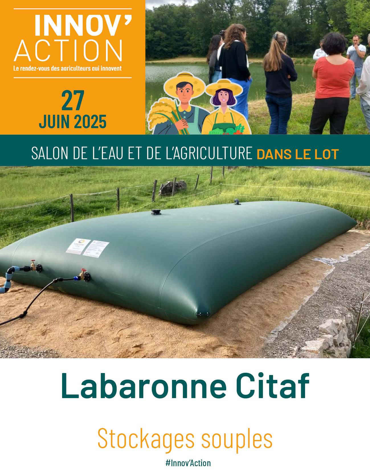 J-3 avant le Salon de l’Eau & de l’Irrigation à Vaylats (46)&nbsp;!