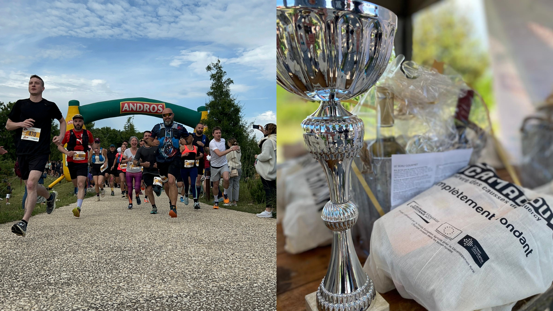 Le 1er du Trail Du Rocamadour AOP&nbsp;: Sport et gastronomie étaient au programme