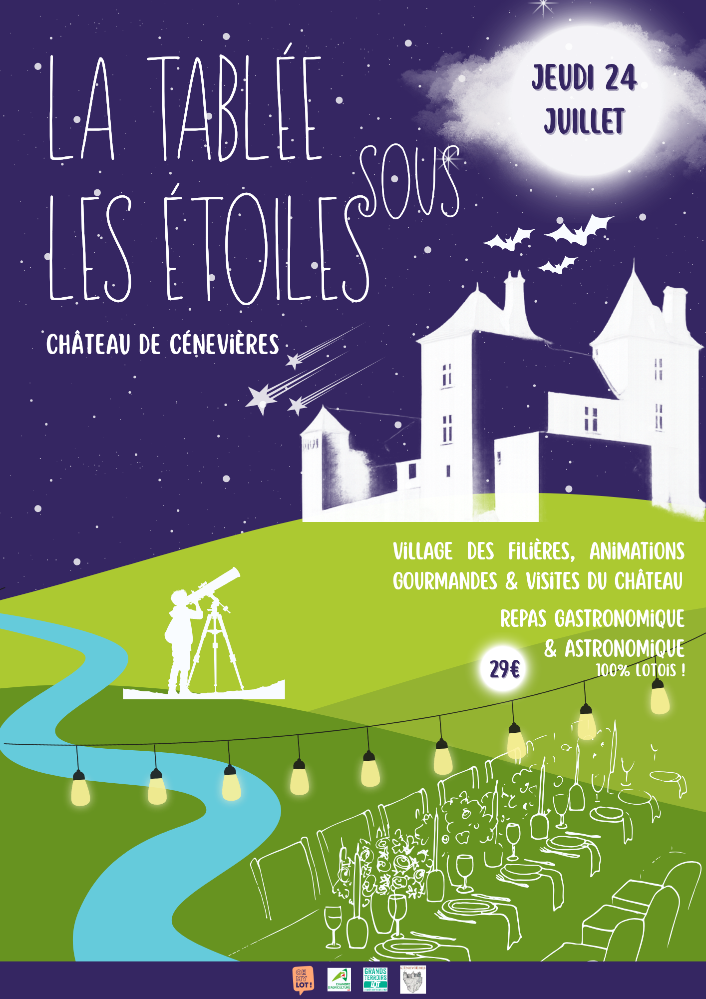 Grands terroirs&nbsp;: Maintien du village des filières et annulation Tablée sous les étoiles ce jeudi 24 juillet