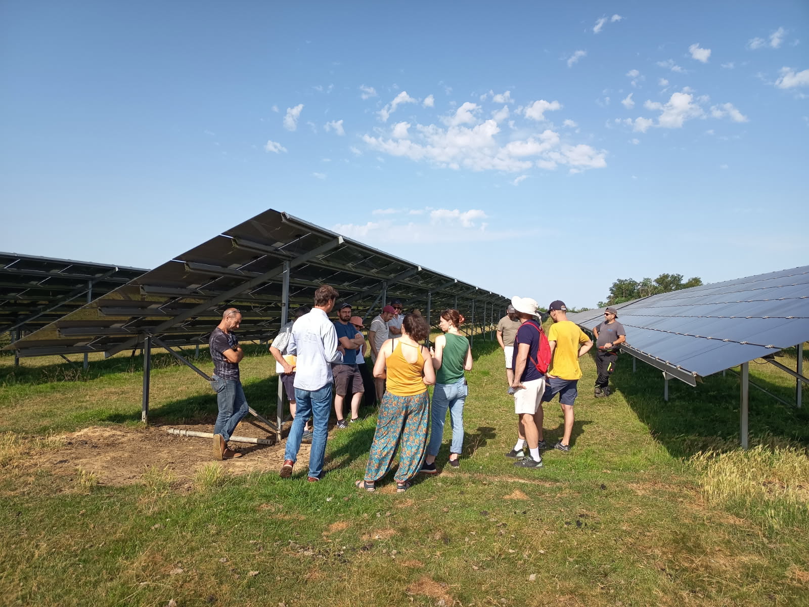 Voyage d’étude sur l’Agrivoltaïsme&nbsp;: Le groupe métier Énergie en déplacement dans la Nièvre et en Côte-d’Or