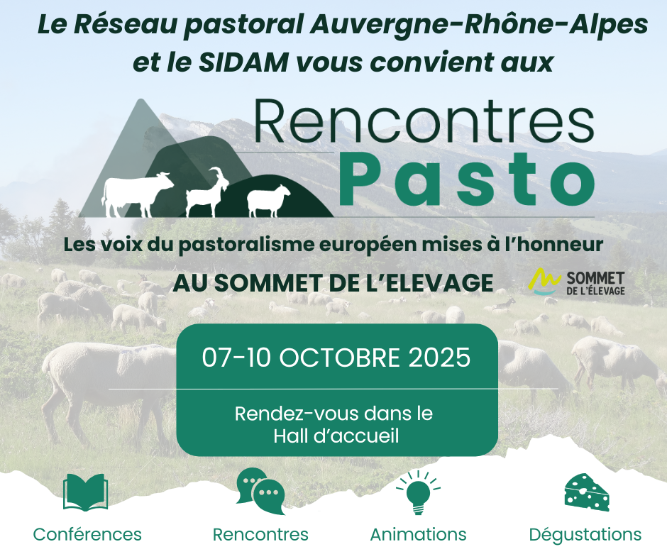 Le pastoralisme au Sommet de l’élevage, du 7 au 10 octobre à Cournon d’Auvergne, montée en puissance vers 2026, année internationale du Pastoralisme