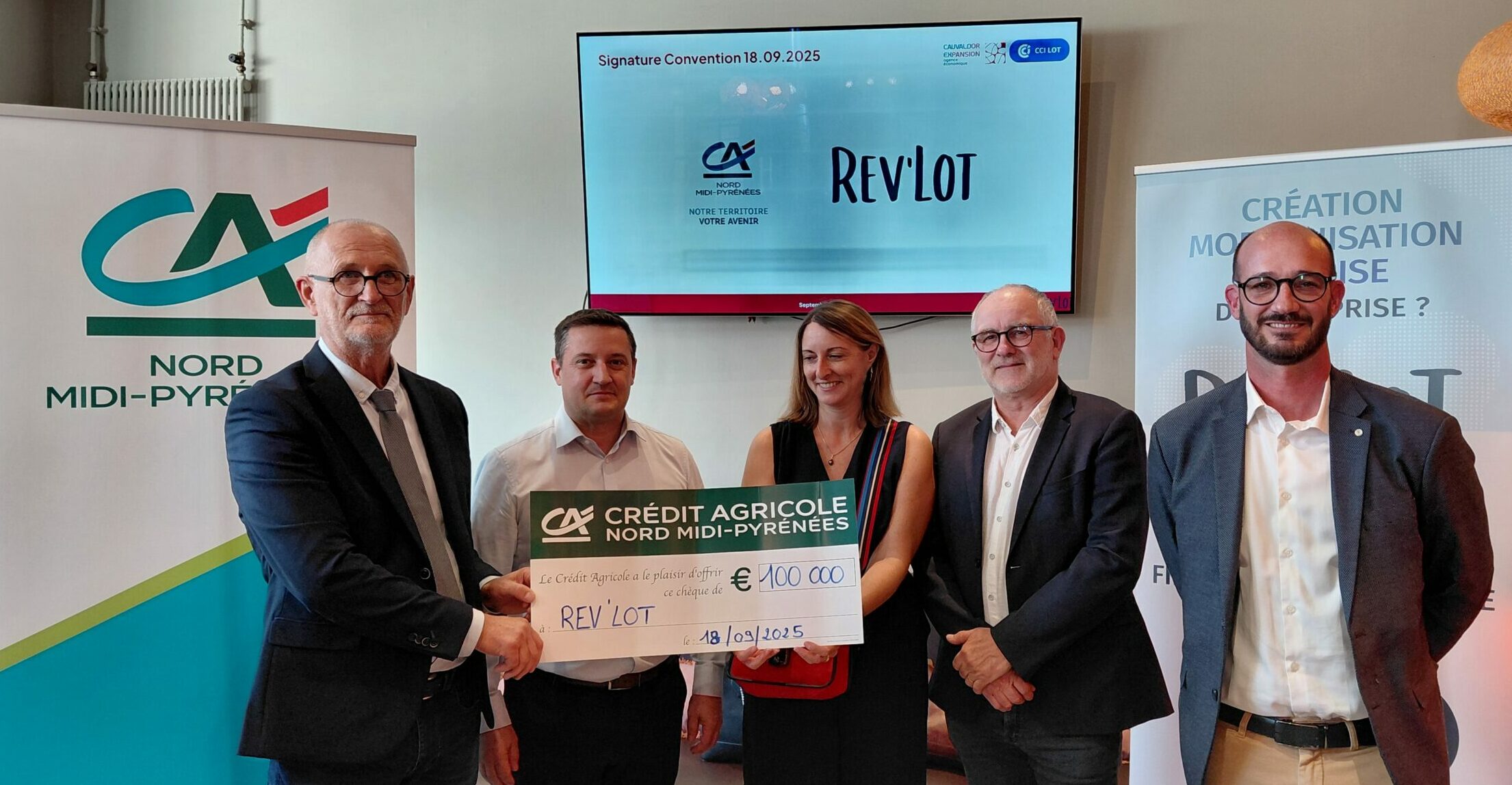 Rev’Lot&nbsp;: «&nbsp;propulser les talents&nbsp;», le Crédit Agricole dit oui&nbsp;!